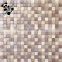 MB SMS08 Beautiful Home Decor Natural Stone Mix Wavy Glass Tile Mosaic Bathroom Tile Wash Basin Mosaic Tile