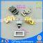 H-377 Decorative Handbag Lock Square Accessories Metal Ornament