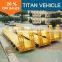 TITAN cheap heavy duty tri axle semi low bed trailer for sale in south Africa