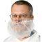 Factory Sale breathable disposable PP beard cover for food and medical industry