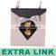 Good quality wedding 300g art card paper box packaging for candy with handle