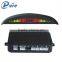 Vehicle Assistance Car Backup Reverse Radar LED Display 4 Sensors Kit Car Parking Sensor