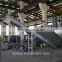 shaftless sludge conveyor machine for wastewater treatment