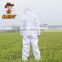 cotton bee suit/white full bee suit