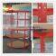 Angel iron Z beam corner ladder shelves