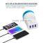 VOXLINK 5V 3.4A 3 USB ports UK plug travel charger for iphone 4 5 6 7s