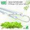 commercial greenhouse grow light wtih AC 85-265V,T8 4 feet grow tube lamp,Red/blue/White led plant light