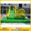 PVC inflated castle made by PVC inflatable material from Hubei Jinlong