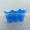 clear plastic transparent corrugated roofing sheets with PVC material