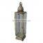 New Iron and Glass Home Decorative Antique Metal French Candle Lantern