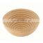 Round Rattan Brotforms, Clear Bread Proofing Baskets