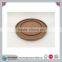 Natural and carved wooden round Base