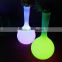 16 colors changing vase led light base with IR remote control