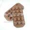 candy silicone tray 15 cavity love ice mould silicone chocolate molds