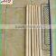 32 teeth metal rake natural wooden garden rake handle