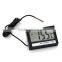 Digital Refrigerator Thermometer Electronic Digital Display Temperature Detector High Efficiency with Sensor and Buttons