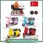 China Manufacturer metal pull back toy car with light and music