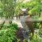 smart garden owl with plastic bobbling head activated by wind action