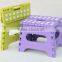 New style plastic material household folding step stool