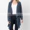 Soft Touch Stretch Fabric Classic Long Muslim Cardigan Fashion Navy Dusty Style Knitwear Cardigan Manufacturers