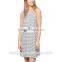 Wholesale girls striped dress sleeveless striped dress