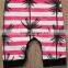 Summer Baby Sleeveless Coconut Tree Print Stripe Crotchless Bodysuit