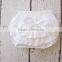 White baby cotton underwear diaper cover baby girl panties with lace
