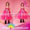 Hot Red Boutique Store Ruffle Party Children Ballet Long Dress