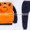 custom modern fashion boys kids wear/3pcs sets winter warm thick children garments