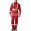 High Quality dupontn nomex IIIA Flame Retardant coveralls with reflector for oil field gas station