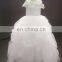 Cute Ball Gown Cap Sleeve Lace Beaded Tutu Heart Cutout Back Tulle Fower Girl Dresses Wedding