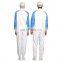 White 100%Polyester Food Processing Uniform