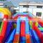 2017 Inflatable Playground Fun City,Inflatable Amusement Park Combo With Water Slide&Obstacle Course & Bouncy Jumping Castle