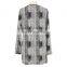 Aztec Print Woolen Plus Size Women Tunic Short Dress