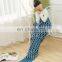 Children mermaid tail blanket hot sale kid's blanket