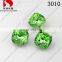 Decorative fat square point back fancy crystal stones for jewelry making