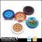 Colorful Dipped Shape Wooden Pattern Four Holes Button Garment Shirt Sewing Button Eyes Button For Coat Blazers Dress Kids Wear