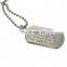 Fashion custom shape stainless steel dog tag for children