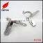 Shiny nickel quadrant box hinge