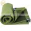 Durable canvas rainproof cloth with coating cotton cloth  military green tarpaulin
