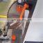 Industrial aluminum profile double head cutting saw with France control system