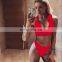 Solid Bow Knot Swimsuit 2019 New Sexy Rivet Bikinis Women Swimwear Push Up Bathing Suit Beach Wear Brazilian Bikini Set