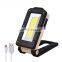 New Magnetic Base  Rechargeable Folding COB LED Working Light for Car Workshop