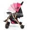 Lightweight Double Stroller With Car Seat Girl Buggy Newborn And Toddler Twin Stroller Sale