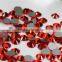 Top quality Wholesale hyacinth flatback non hotfix rhinestones for weddingdresses