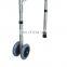 Sturdy aluminum frame and foam handle leg with rubber stips height adjustable orthopedic walker for adults