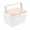 Eco friendly GintCooler box with wooden lid 11L pu foam Food grade OEM insulated outdoor picnic  portable cooler box wholesale