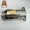 Excavator electric parts 11 teeth 35MM 24V E307 4M40 Excavator starter motor