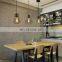Different Types Iron Metal Cage Pendant Light E27 Decorative Lamps