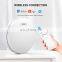 Tuya Smart WiFi Fire and Smoke Alarm Home Wireless Smoke Detector Sound and Light Alarm Sensor